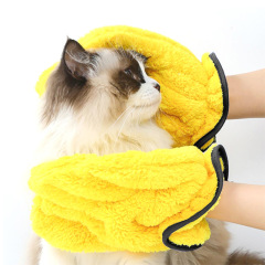 Soft Fluffy Quick Dry Super Absorbent Pet Cleaning Gloves