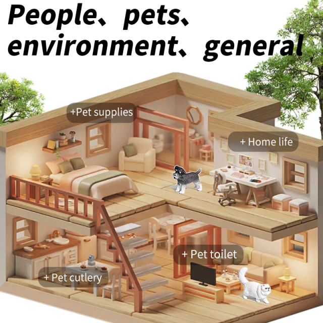 60ml Portable Non-Toxic Freshener Dog Cat Deodorizing Spray