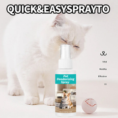 60ml Portable Non-Toxic Freshener Dog Cat Deodorizing Spray