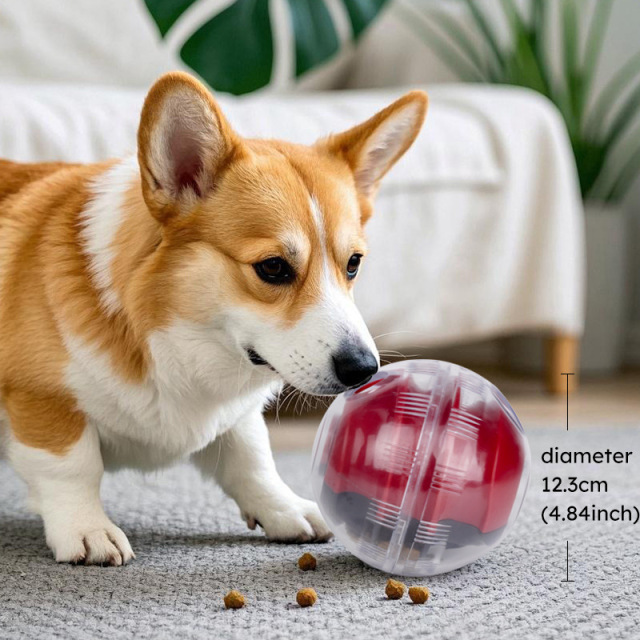 Adjustable Slow Feeder Pet Interactive IQ Treat Ball for Dogs