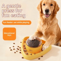 Educational Dog Dispenser Toy Pet Press Slow Feeder