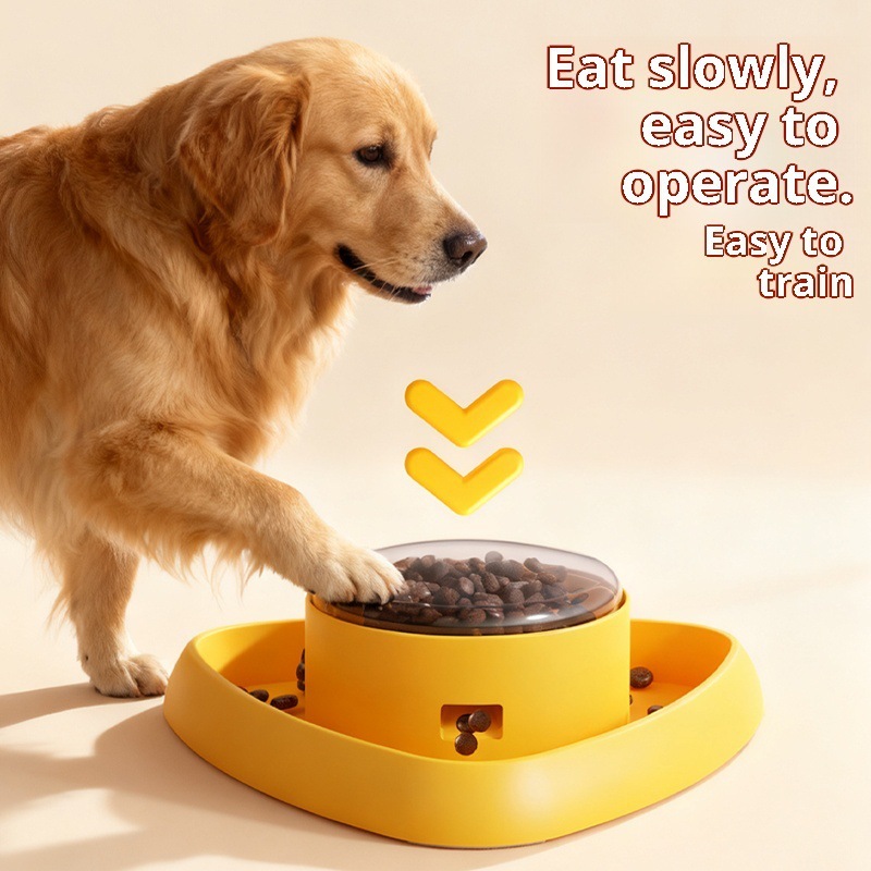 Educational Dog Dispenser Toy Pet Press Slow Feeder
