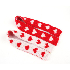 Small Pet Guinea Pig Hamster Mini Heart Print Knitted Scarf