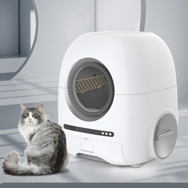 72L Wifi Monitoring Smart Automatic Cleaning Cat Litter Box