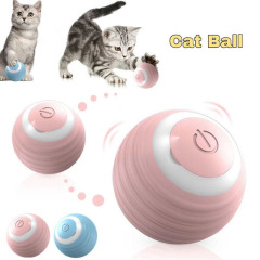 USB Electric Smart Automatic Moving Cat Ball Pet Play Interactive Toy