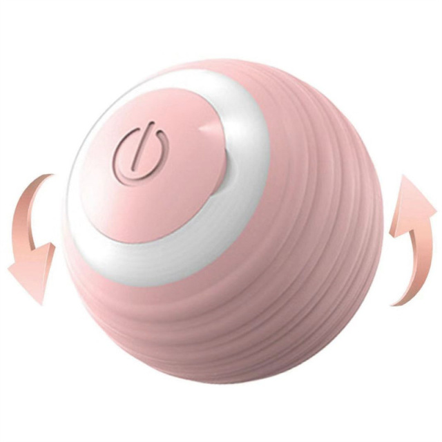 USB Electric Smart Automatic Moving Cat Ball Pet Play Interactive Toy