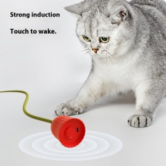 Flower Shaped Rechargeable Automatic Moving Cat Rolling Kitten Toy