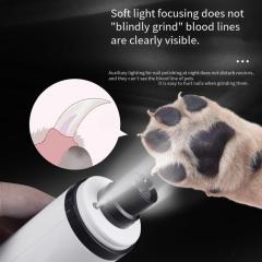 Low Noise LED Display Electric Dog Cat Nail Grinder Grooming Trimmer