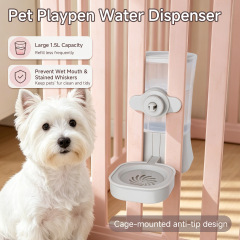Large Capacity Automatic Adjustable Hanging Pet Water Dispenser