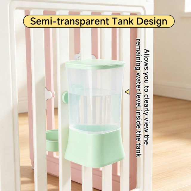 Large Capacity Automatic Adjustable Hanging Pet Water Dispenser