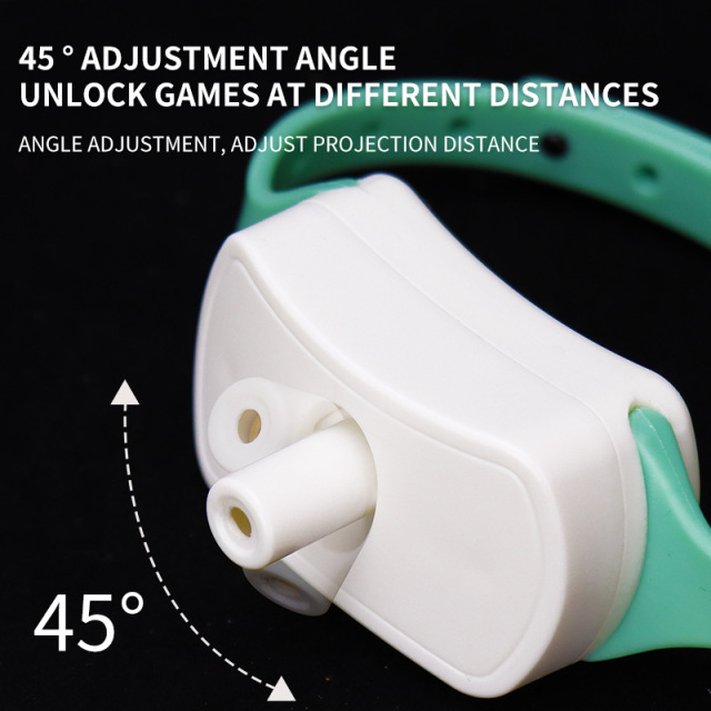 Rechargeable Cat Kitten Laser Collar Wearable Exercise Pet Toy