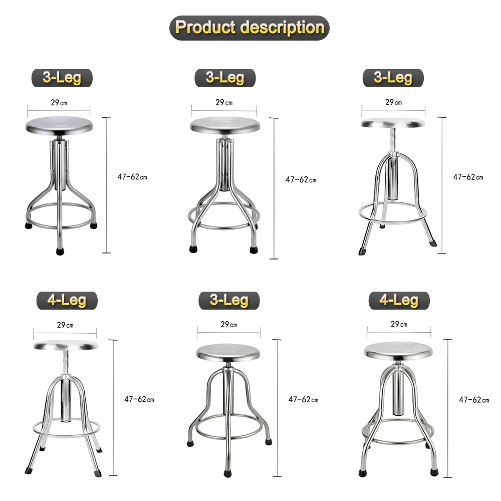Nuoan Factory Direct Supply Medical Chair Medical Stools With Backrest