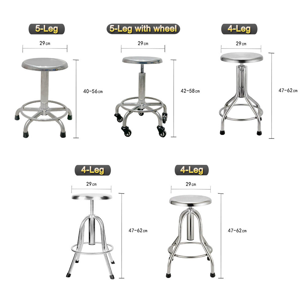 Nuoan Factory Direct Supply Medical Chair Medical Stools With Backrest