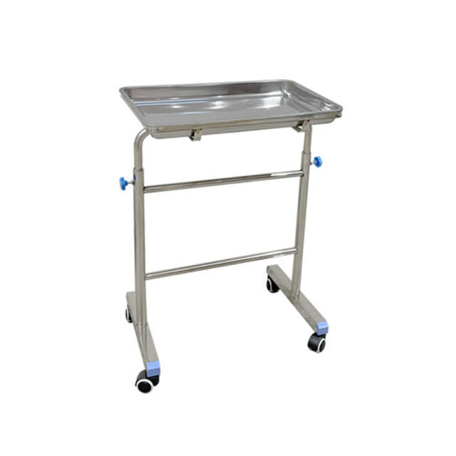 Nuoan Facetory Price Hospital Instrument Mayo Cart Trolley Stainless Steel