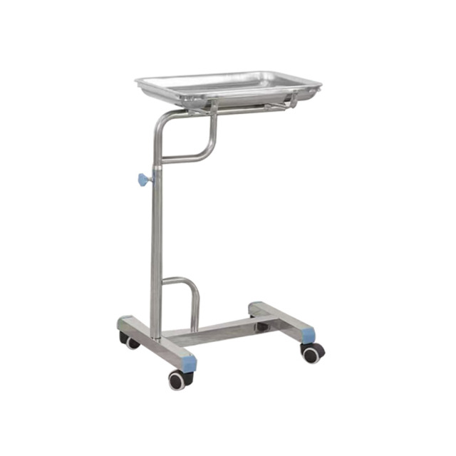Nuoan Facetory Price Hospital Instrument Mayo Cart Trolley Stainless Steel