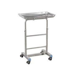 Nuoan Facetory Price Hospital Instrument Mayo Cart Trolley Stainless Steel