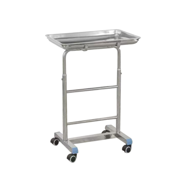 Nuoan Facetory Price Hospital Instrument Mayo Cart Trolley Stainless Steel
