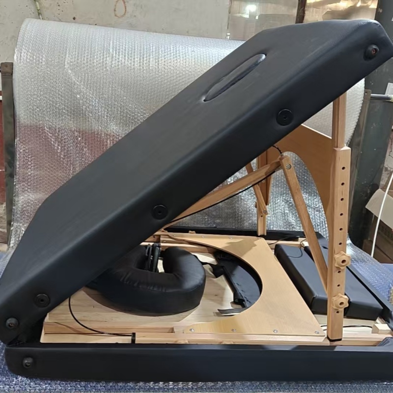 Beauty Spa Wooden Massage Bed with High-quality and Portable Folding Massage Bed