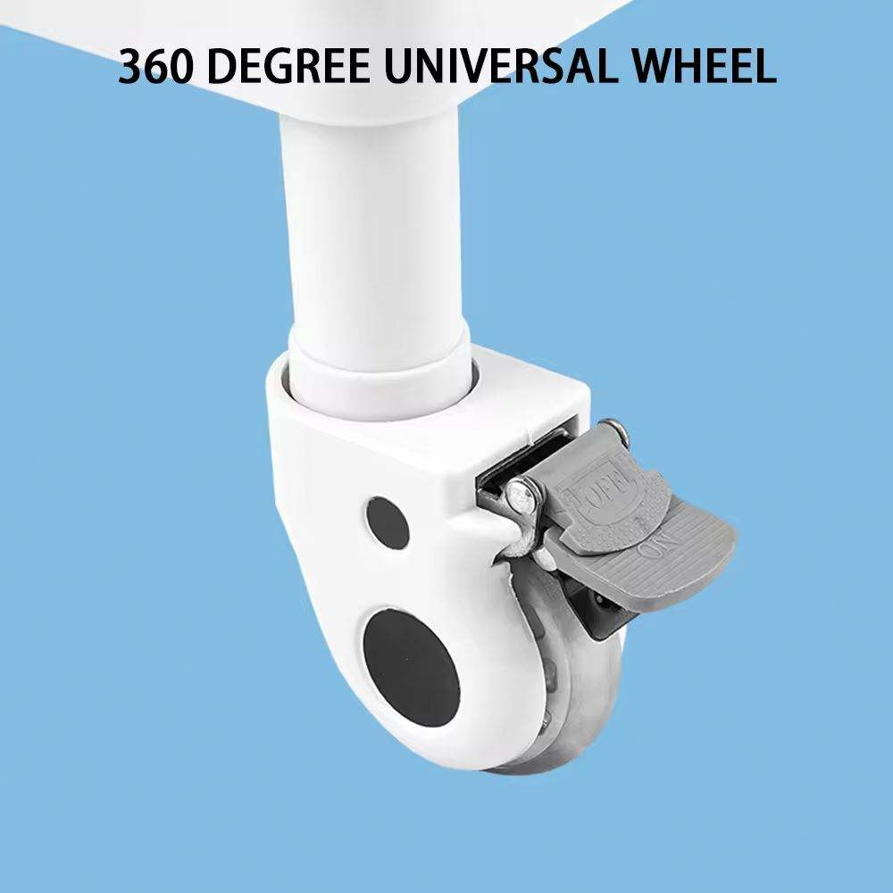 Nuoan ABS Beauty Trolley Silent Wheel Salon Clinic Multi-functional Storage Cart