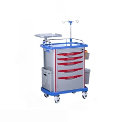 Nuoan Factory Direct Supply ABS Emergency Crash Cart
