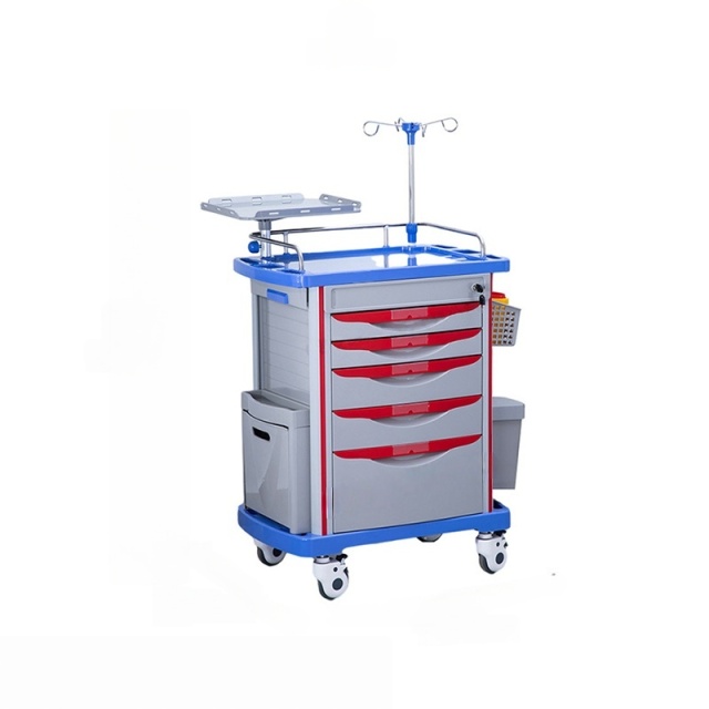Nuoan Factory Direct Supply ABS Emergency Crash Cart