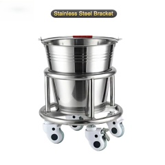 Nuoan Hospital Stainless Steel Medical Kick Bucket
