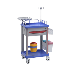 ABS Single Drawer Medical Treatment Cart