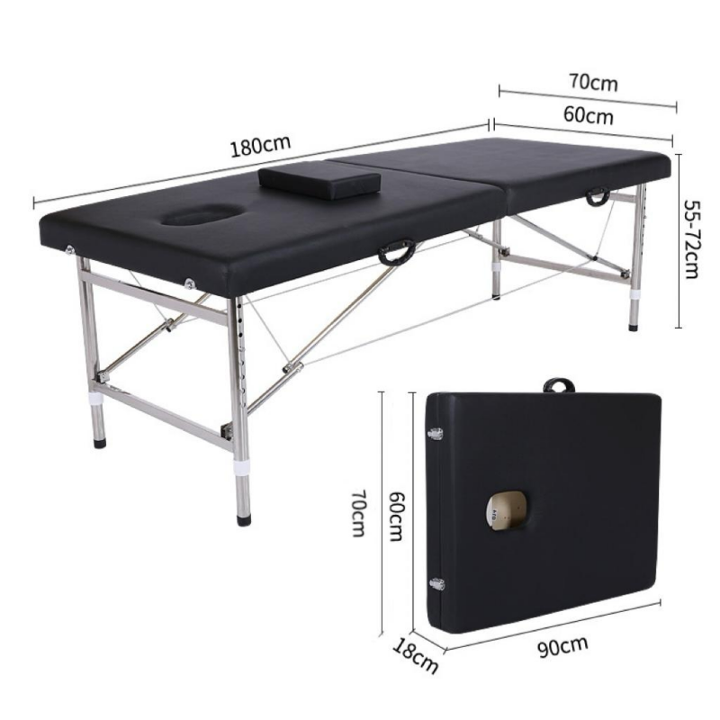 Wholesale Professional Factory Lash Bed Foldable Salon Facial Massage Table Eyelash Bed