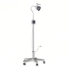 Portable LED Exam Light with Universal Wheels - Surgical Examination Lamp for Gynecology, Stomatology, Outpatient Care - Bright, Adjustable Lighting Solution
