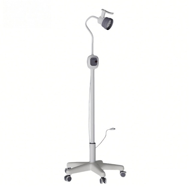 Portable LED Exam Light with Universal Wheels - Surgical Examination Lamp for Gynecology, Stomatology, Outpatient Care - Bright, Adjustable Lighting Solution