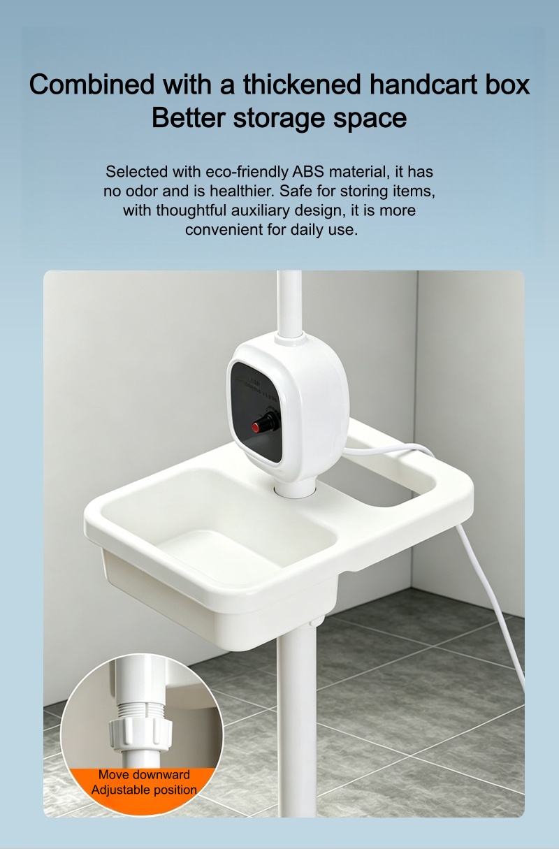 Nuoan Multifunctional LED Surgical Exam Light Floor Type Dimmable Cold Inspection Lamp For Dental Salon Treatment