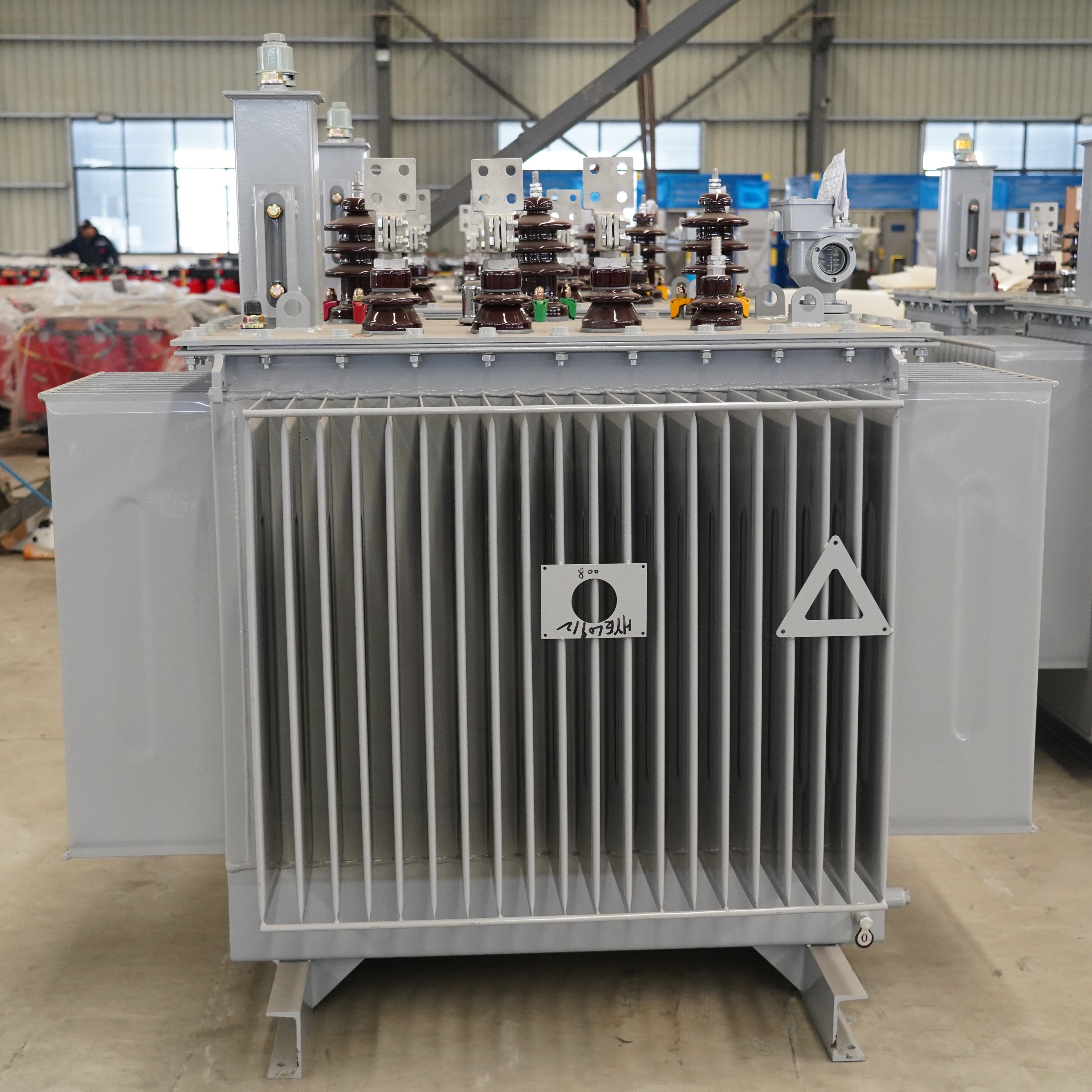 IEC60076 Factory Customized Mv Hv Power Transformer Price 100kVA - 2500kVA Solar Hermetically Sealed Oi Immersed Three Phase Two Winding Transformer