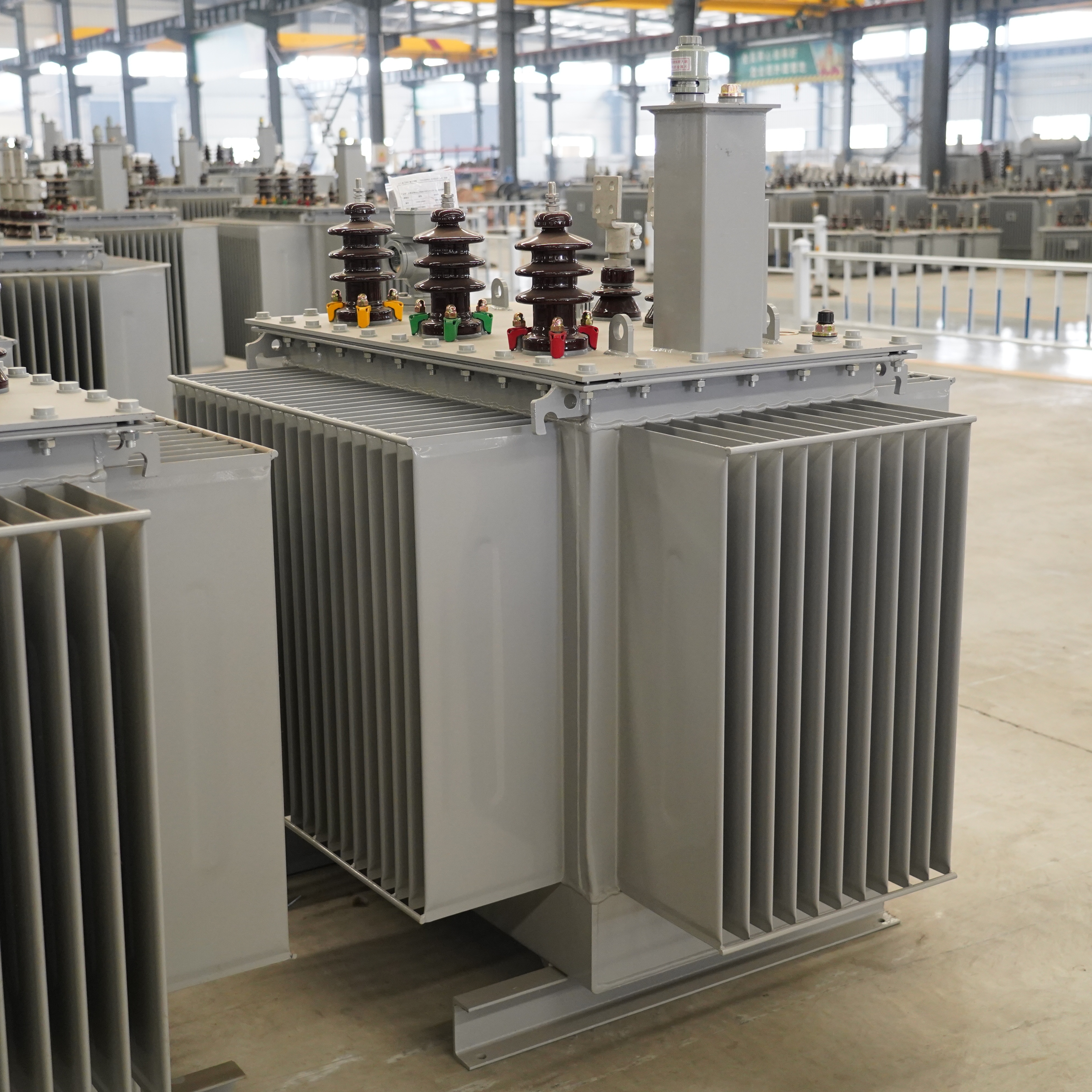 IEC60076 Factory Customized Mv Hv Power Transformer Price 100kVA - 2500kVA Solar Hermetically Sealed Oi Immersed Three Phase Two Winding Transformer