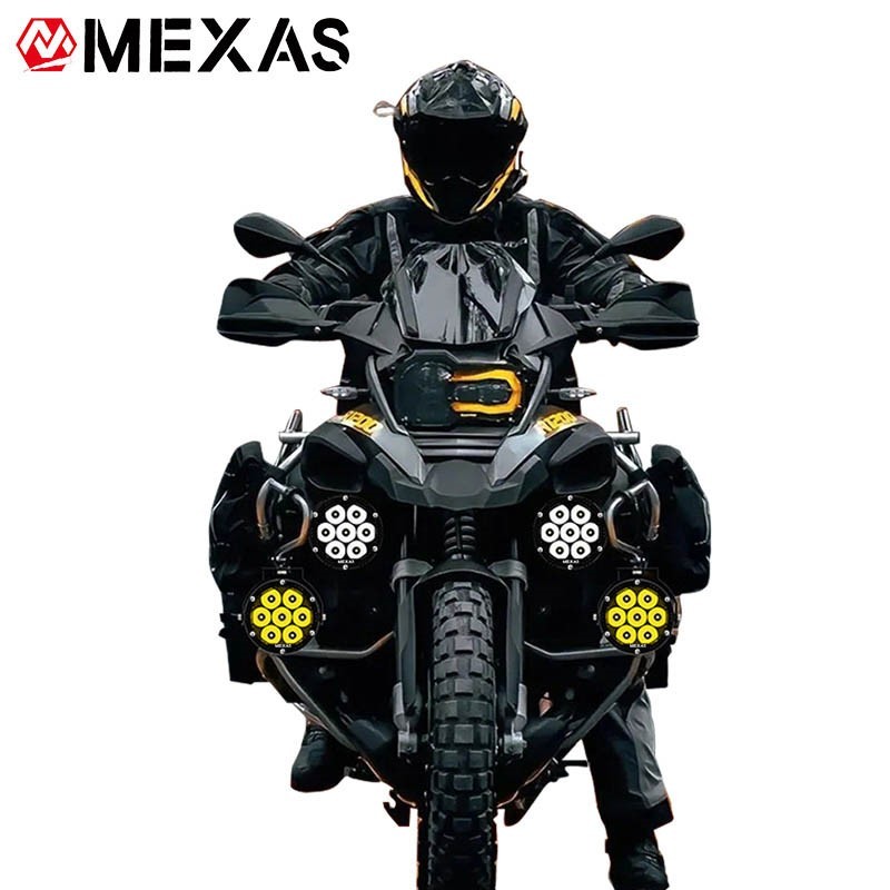 R7 MAX 4.3" 105W Motorcycle LED Spotlight Auxiliary Light