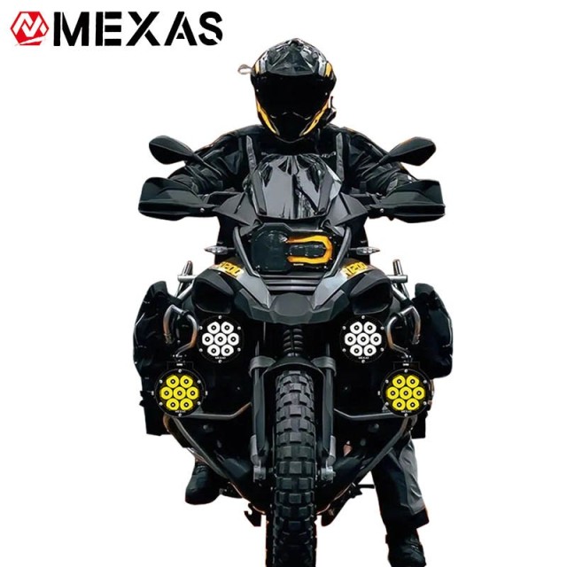 R7 MAX 4.3" 105W Motorcycle LED Spotlight Auxiliary Light