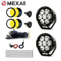 R7 MAX 4.3" 105W Motorcycle LED Spotlight Auxiliary Light