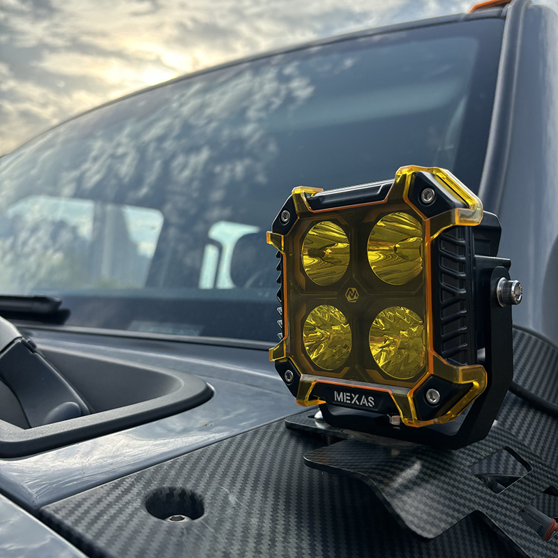 FX4 3.9" Off-Road LED Auxiliary Spot Light w/ DRL