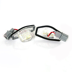 LED License Plate Light for Honda CR-V Crosstour Element Freed Fit Jazz HR-V Vezel Insight Odyssey Stream