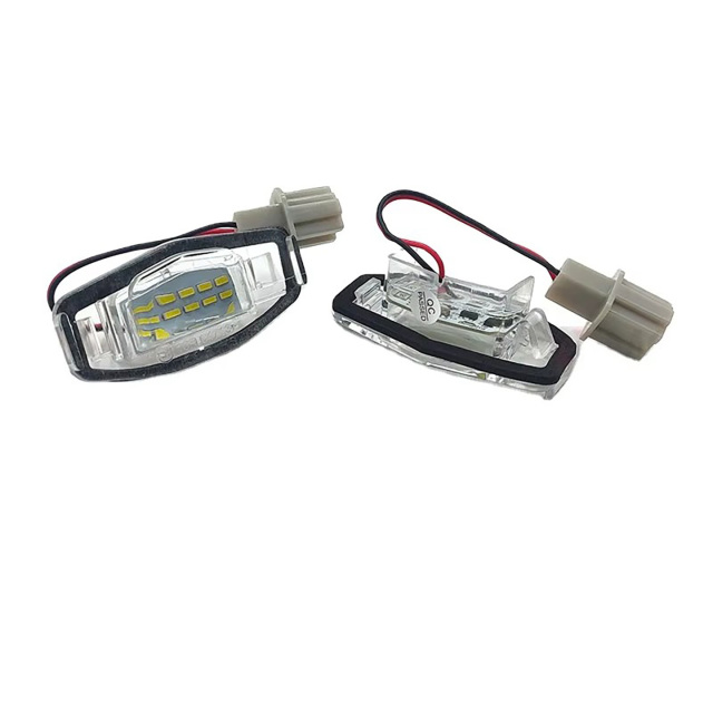LED License Plate Light for Honda Accord City Civic Legend Odyssey Pilot MR-V