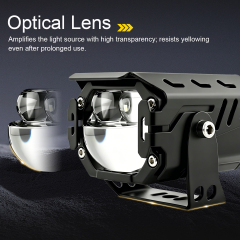 M80 2.3" 120W High/Low Dual-Beam LED Light Pods