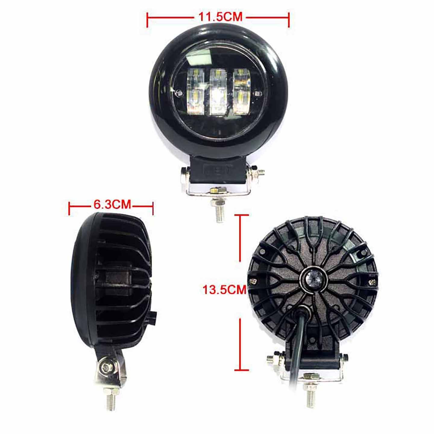 4.5" 45W Dual-Light LED Work Light