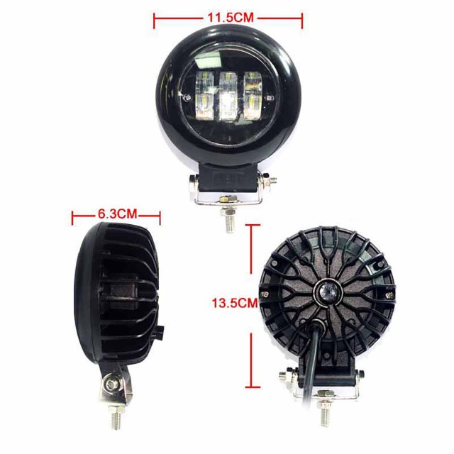4.5" 45W Dual-Light LED Work Light