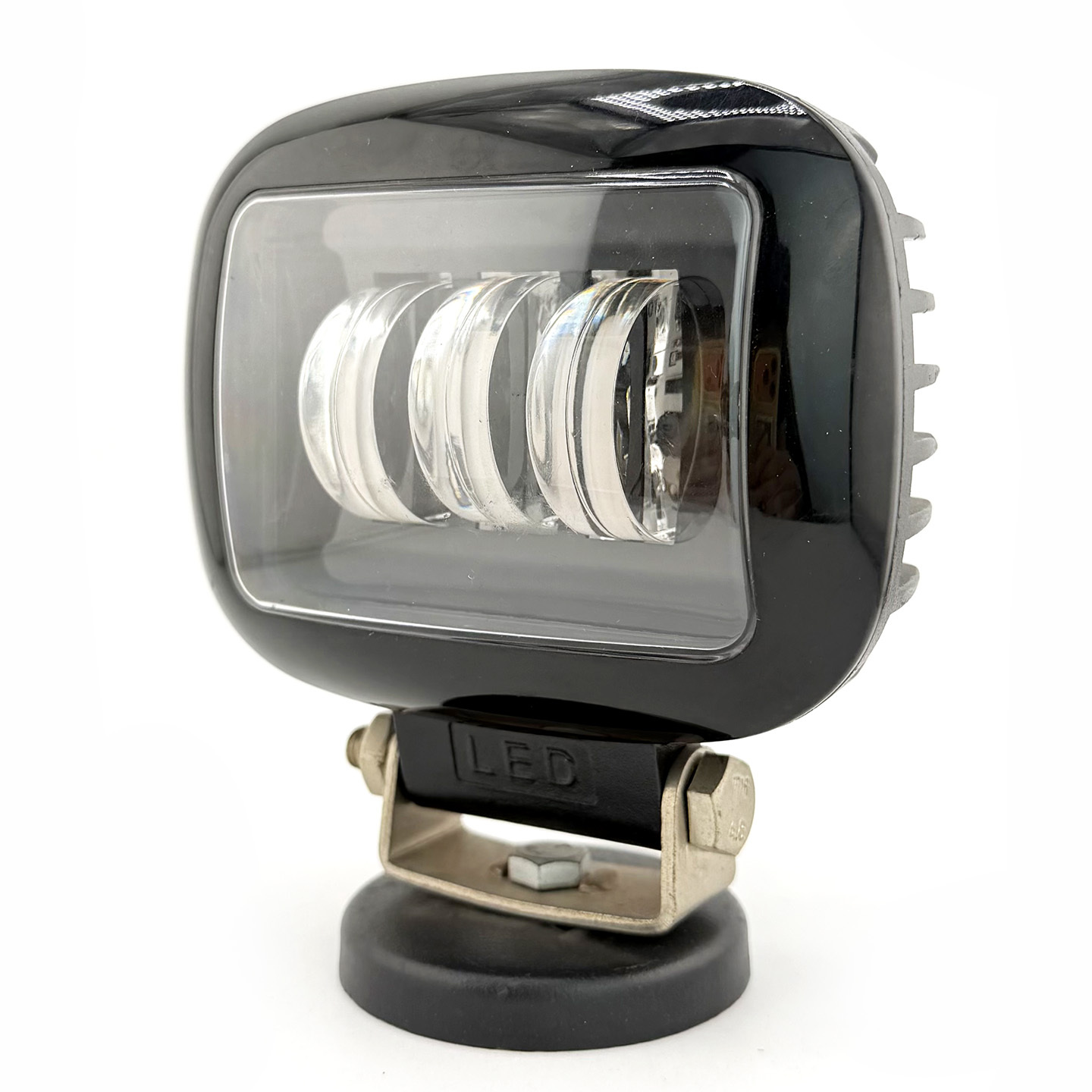 4.7" Rounded Rectangle 45W Dual-Light LED Work Light
