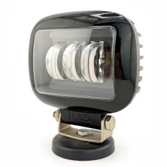 4.7" Rounded Rectangle 45W Dual-Light LED Work Light