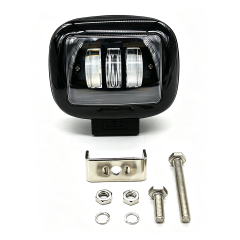 4.7" Rounded Rectangle 45W Dual-Light LED Work Light