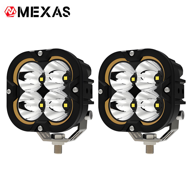 F43 MAX 3" LED Auxiliary Driving Lights w/ DRL for Jeep UTV