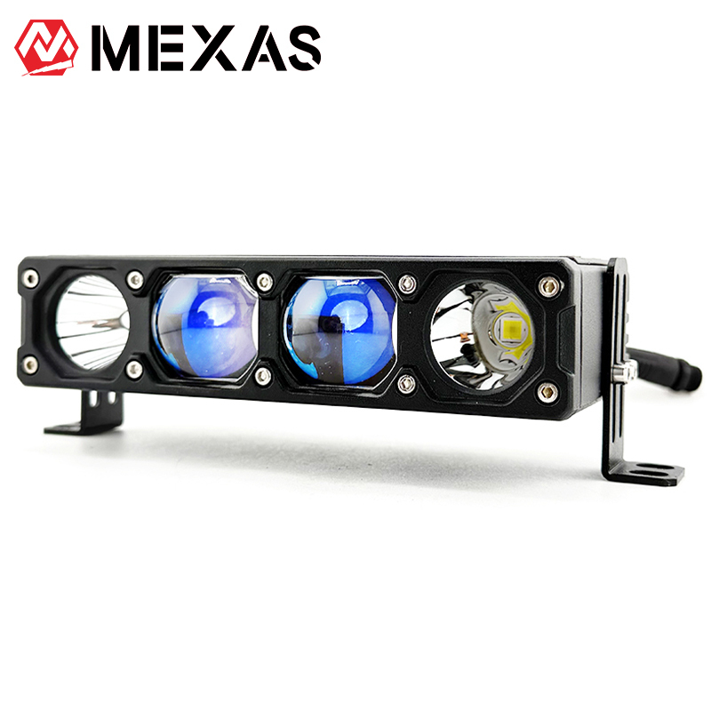 L4 MAX 6.8" LED Grille Lamp Driving Light Bar Hi/Lo Beam for Off-road SUV UTV Pickup Truck