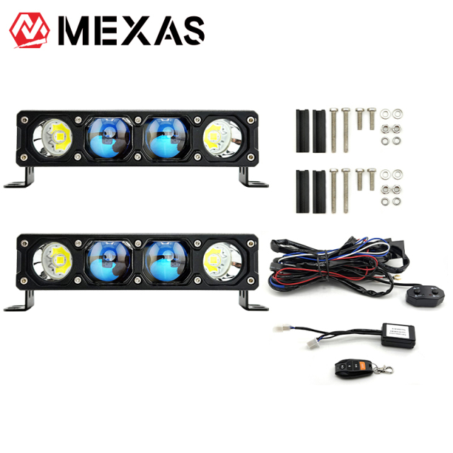 L4 MAX 6.8" LED Grille Lamp Driving Light Bar Hi/Lo Beam for Off-road SUV UTV Pickup Truck
