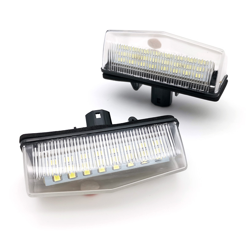 LED License Plate Light for Toyota Prius XW20 XW30 RAV4 XA40 C-HR Venza Matrix