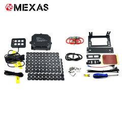 6-Channel Wired Version Switch Panel Assembly Off Road Light Controller